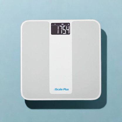 Smart Meter iScale weight scale integrated with IngiaTek Health app, ideal for healthcare providers and remote patient monitoring.